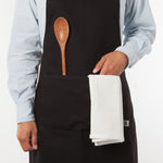 Load image into Gallery viewer, Black Chef&#39;s Apron by Now Designs®
