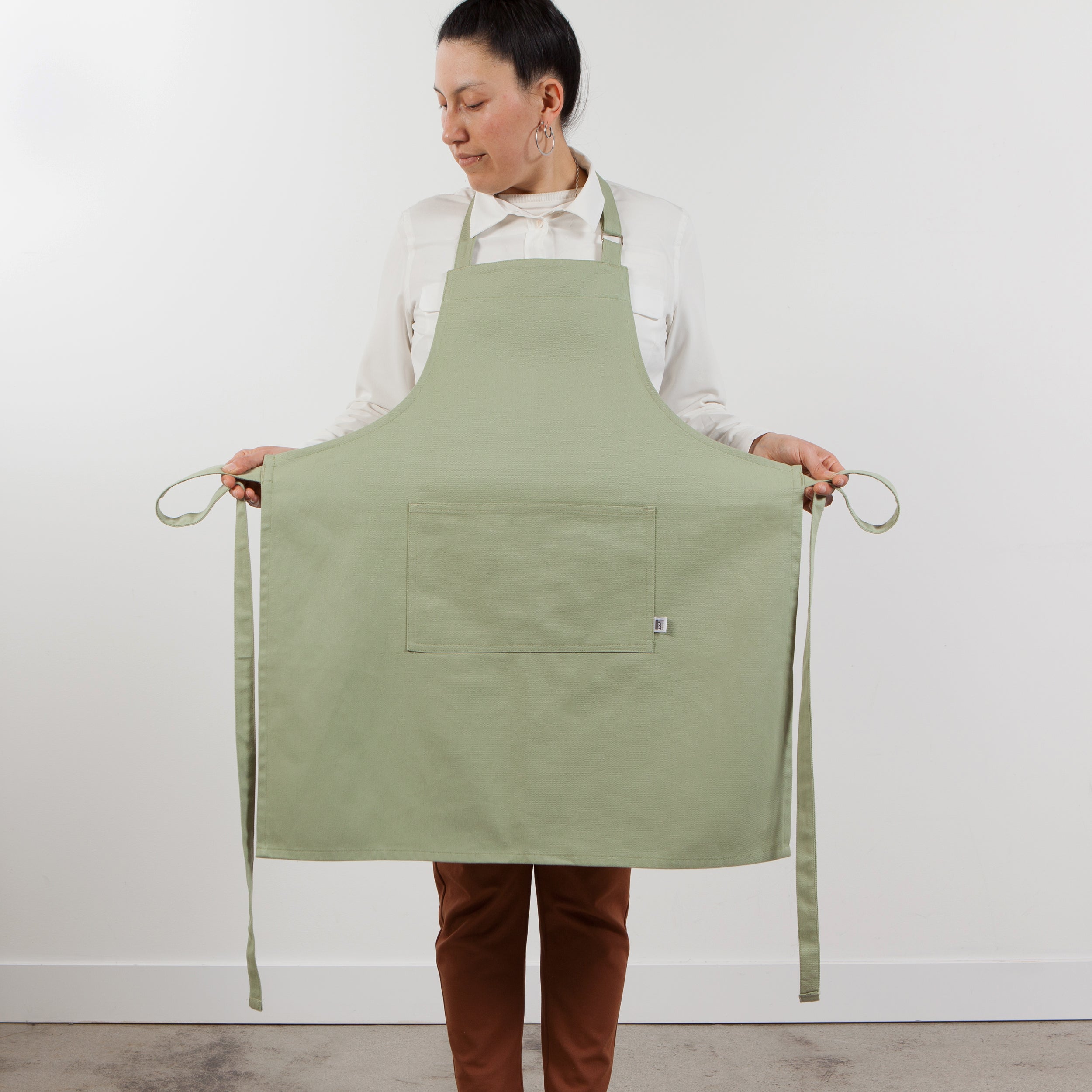 Sage Green Chef's Apron by Now Designs®