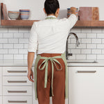 Load image into Gallery viewer, Sage Green Chef&#39;s Apron by Now Designs®
