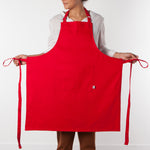 Load image into Gallery viewer, Red Chef&#39;s Apron by Now Designs®
