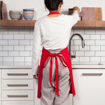 Load image into Gallery viewer, Red Chef&#39;s Apron by Now Designs®
