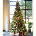 Load image into Gallery viewer, Burgundy - Shiny Mercury Lined Ball Ornament - Various Sizes by Vickerman®
