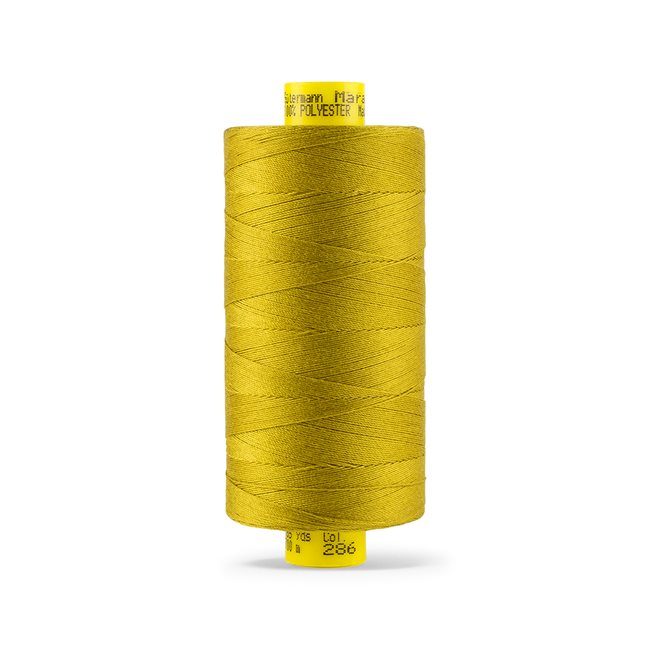 Gütermann Mara 70 -- Color # 286 --- All Purpose, 100% Polyester Sewing Thread -- Tex 40 --- 765 yards