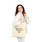 Load image into Gallery viewer, Dominican Republic Cotton Canvas Tote Bag | Beach Bag, Shopping Tote, Eco-Friendly Bag, Gift for Travelers, Reusable Tote
