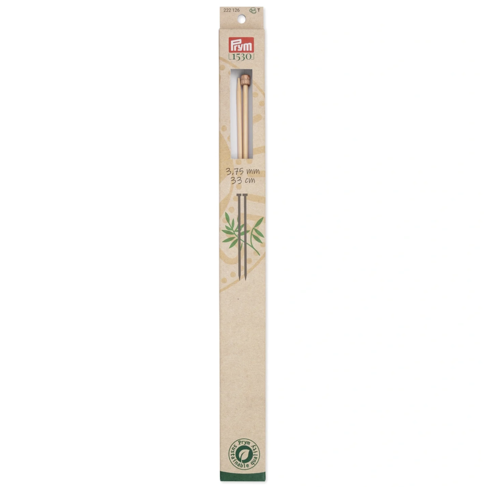 13" --- Single Point --- Bamboo Knitting Needles, Various Sizes by Prym®