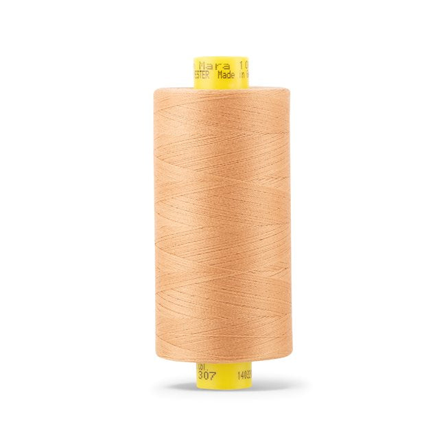 Gütermann Mara 100 -- Color # 307 --- All Purpose, 100% Polyester Sewing Thread -- Tex 30 --- 1,093 yards