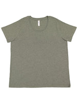 Load image into Gallery viewer, Ladies Curvy - Crew Neck -- Fine Jersey T-shirt --  Bamboo Color

