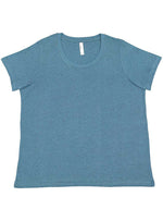 Load image into Gallery viewer, Ladies Curvy - Crew Neck -- Fine Jersey T-shirt --  Bermuda Color
