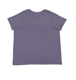 Load image into Gallery viewer, Ladies Curvy - Crew Neck -- Fine Jersey T-shirt --  Wisteria Color
