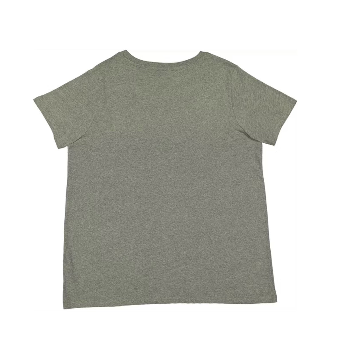 Ladies Curvy (V-Neck) -- Fine Jersey T-shirt --  Bamboo Color