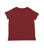 Load image into Gallery viewer, Ladies Curvy (V-Neck) -- Fine Jersey T-shirt --  Cardinal Color
