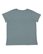 Load image into Gallery viewer, Ladies Curvy (V-Neck) -- Fine Jersey T-shirt --  Ice Blackout Color
