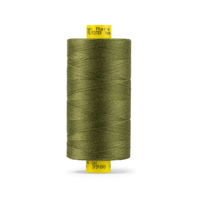 Gütermann Mara 70 -- Color # 3908 --- All Purpose, 100% Polyester Sewing Thread -- Tex 40 --- 765 yards