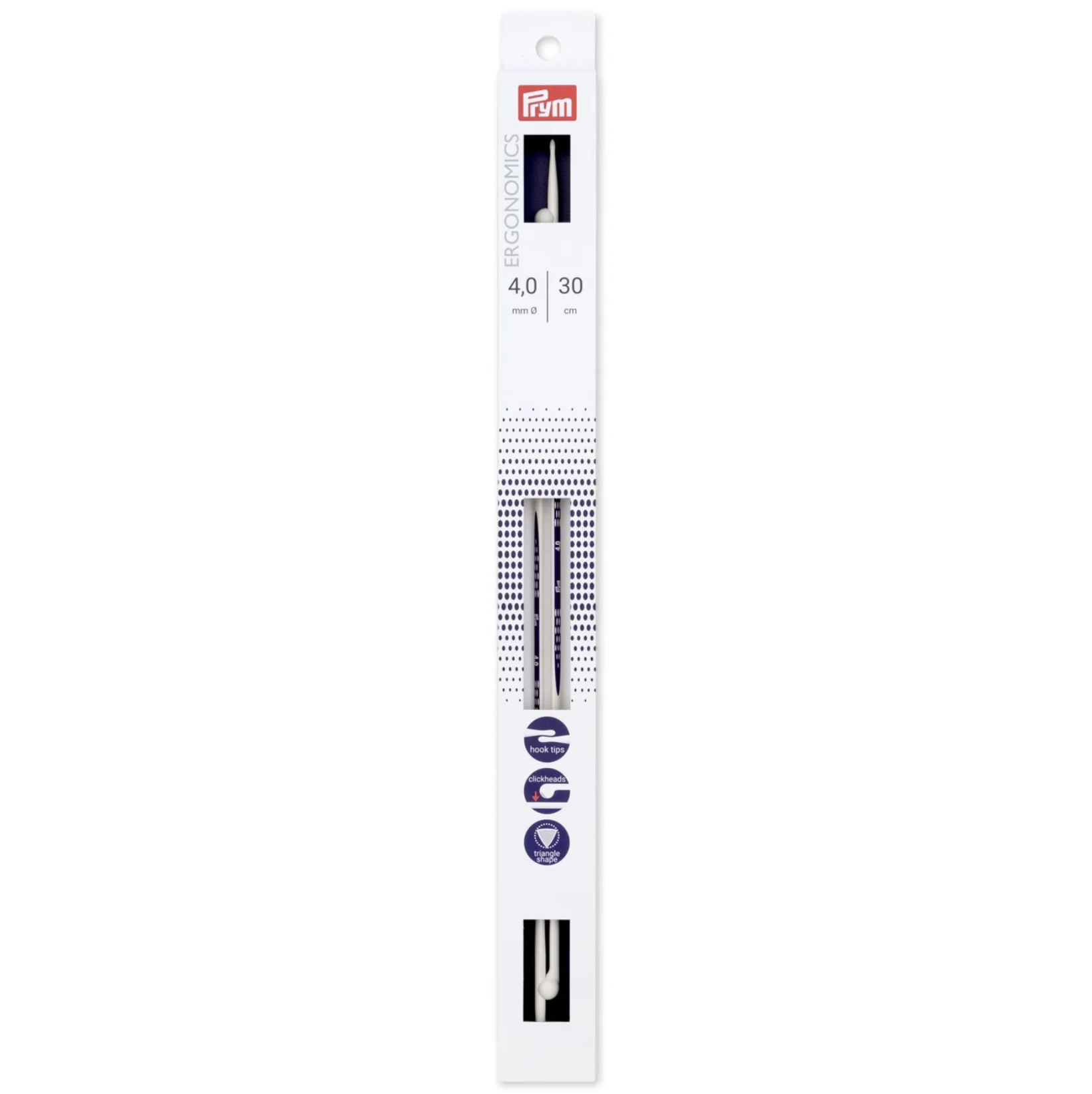 12" --- Single Point --- Ergonomic Knitting Needles, Various Sizes by Prym®