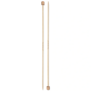 13" --- Single Point --- Bamboo Knitting Needles, Various Sizes by Prym®