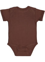 Load image into Gallery viewer, Short Sleeve -- Baby Bodysuit -- 100% Cotton -- Brown

