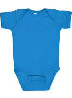 Load image into Gallery viewer, Short Sleeve -- Baby Bodysuit -- 100% Cotton -- Cobalt
