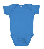 Load image into Gallery viewer, Short Sleeve -- Baby Bodysuit -- 100% Cotton -- Cobalt

