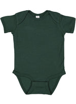 Load image into Gallery viewer, Short Sleeve -- Baby Bodysuit -- 100% Cotton -- Forest Green
