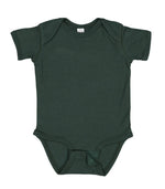 Load image into Gallery viewer, Short Sleeve -- Baby Bodysuit -- 100% Cotton -- Forest Green
