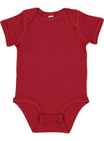 Load image into Gallery viewer, Short Sleeve -- Baby Bodysuit -- 100% Cotton -- Garnet
