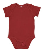 Load image into Gallery viewer, Short Sleeve -- Baby Bodysuit -- 100% Cotton -- Garnet
