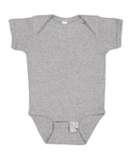 Load image into Gallery viewer, Short Sleeve -- Baby Bodysuit -- 100% Cotton -- Heather
