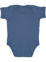 Load image into Gallery viewer, Short Sleeve -- Baby Bodysuit -- 100% Cotton -- Indigo
