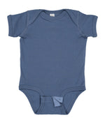 Load image into Gallery viewer, Short Sleeve -- Baby Bodysuit -- 100% Cotton -- Indigo
