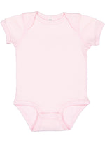 Load image into Gallery viewer, Short Sleeve -- Baby Bodysuit -- 100% Cotton -- Light Pink
