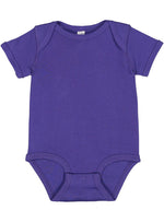 Load image into Gallery viewer, Short Sleeve -- Baby Bodysuit -- 100% Cotton -- Purple
