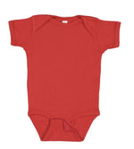 Load image into Gallery viewer, Short Sleeve -- Baby Bodysuit -- 100% Cotton -- Red
