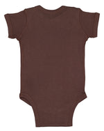 Load image into Gallery viewer, Short Sleeve -- Baby Bodysuit / Onesie -- 100% Cotton -- Brown
