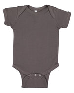 Load image into Gallery viewer, Short Sleeve -- Baby Bodysuit / Onesie -- 100% Cotton -- Charcoal
