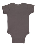 Load image into Gallery viewer, Short Sleeve -- Baby Bodysuit / Onesie -- 100% Cotton -- Charcoal
