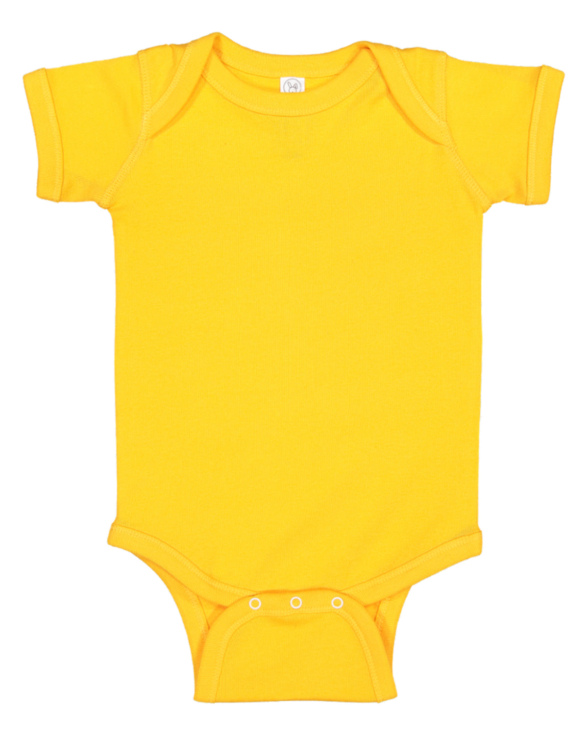 Short Sleeve -- Baby Bodysuit / Onesie -- 100% Cotton -- Gold