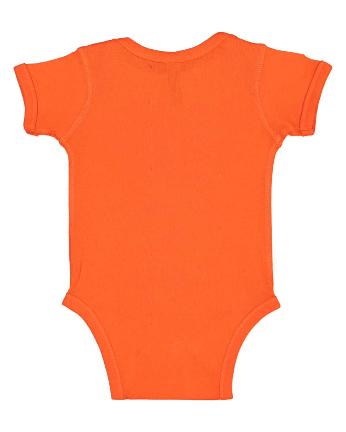 Short Sleeve -- Baby Bodysuit / Onesie -- 100% Cotton -- Orange