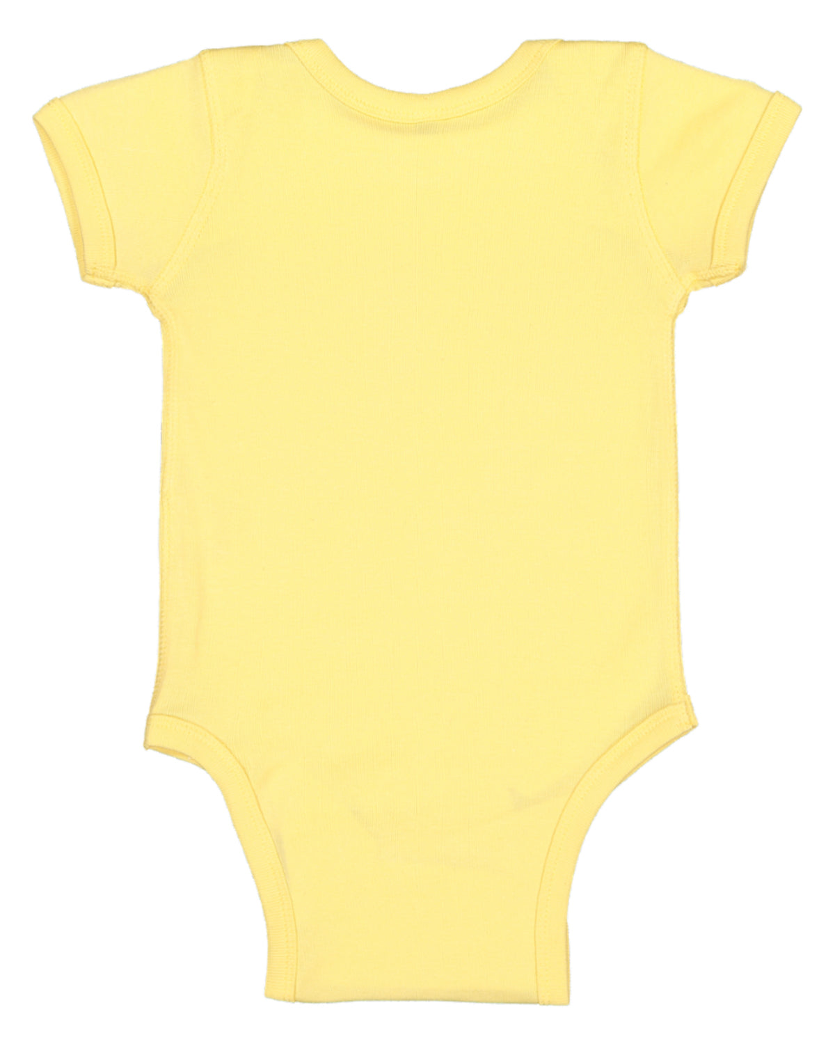 Short Sleeve -- Baby Bodysuit / Onesie -- 100% Cotton -- Butter