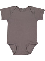 Load image into Gallery viewer, Short Sleeve -- Baby Bodysuit -- 100% Cotton -- Charcoal
