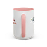 Load image into Gallery viewer, Dominican Republic Accent Coffee Mug, Tropical Theme, Vacation Vibes, Gift for Travelers, Summer Coffee Lover, Unique Drinkware
