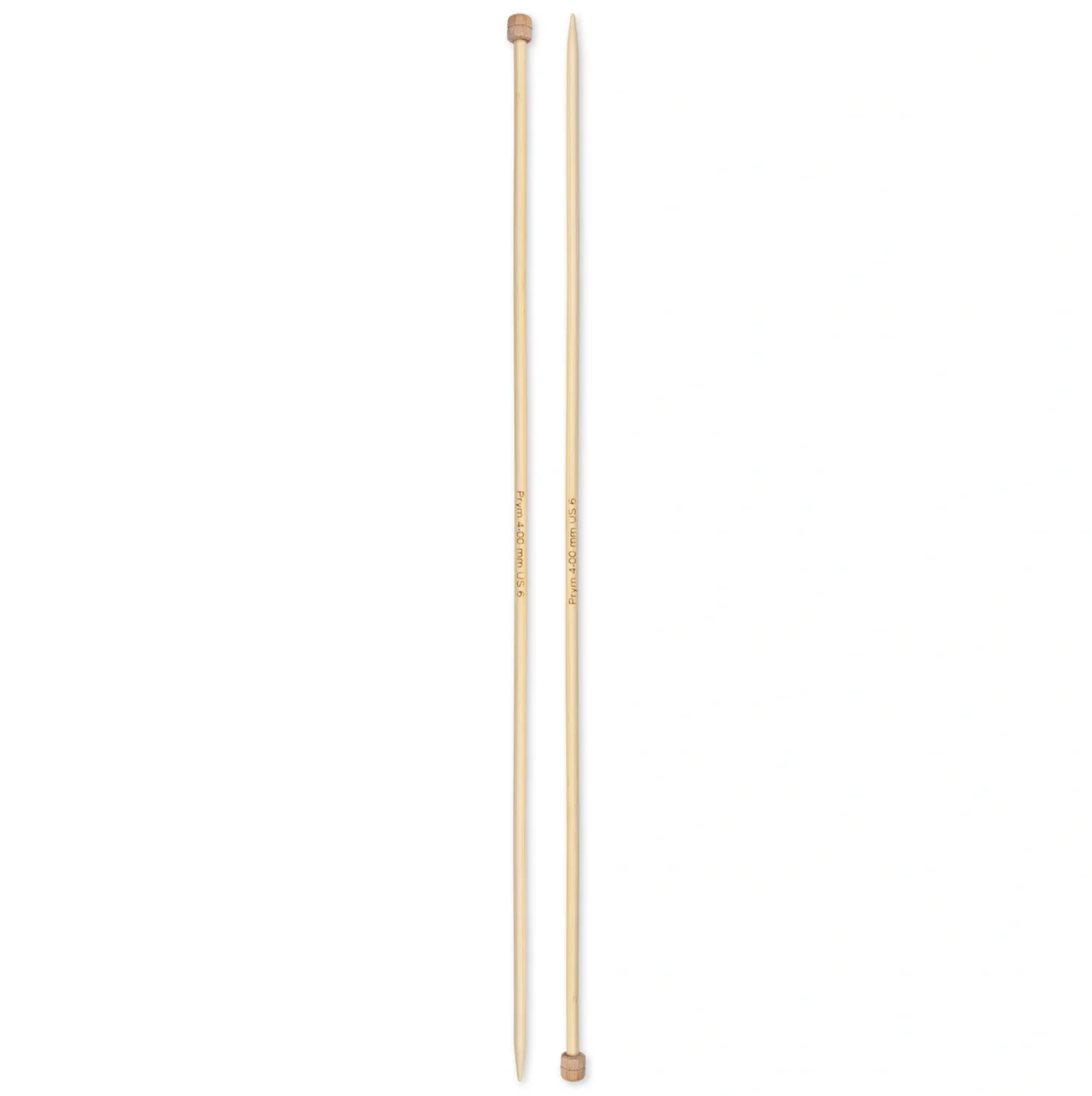 13" --- Single Point --- Bamboo Knitting Needles, Various Sizes by Prym®