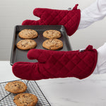 Load image into Gallery viewer, Carmine Red - Superior Oven Mitt by Now Designs®
