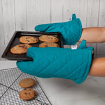 Load image into Gallery viewer, Peacock Green - Superior Oven Mitt by Now Designs®
