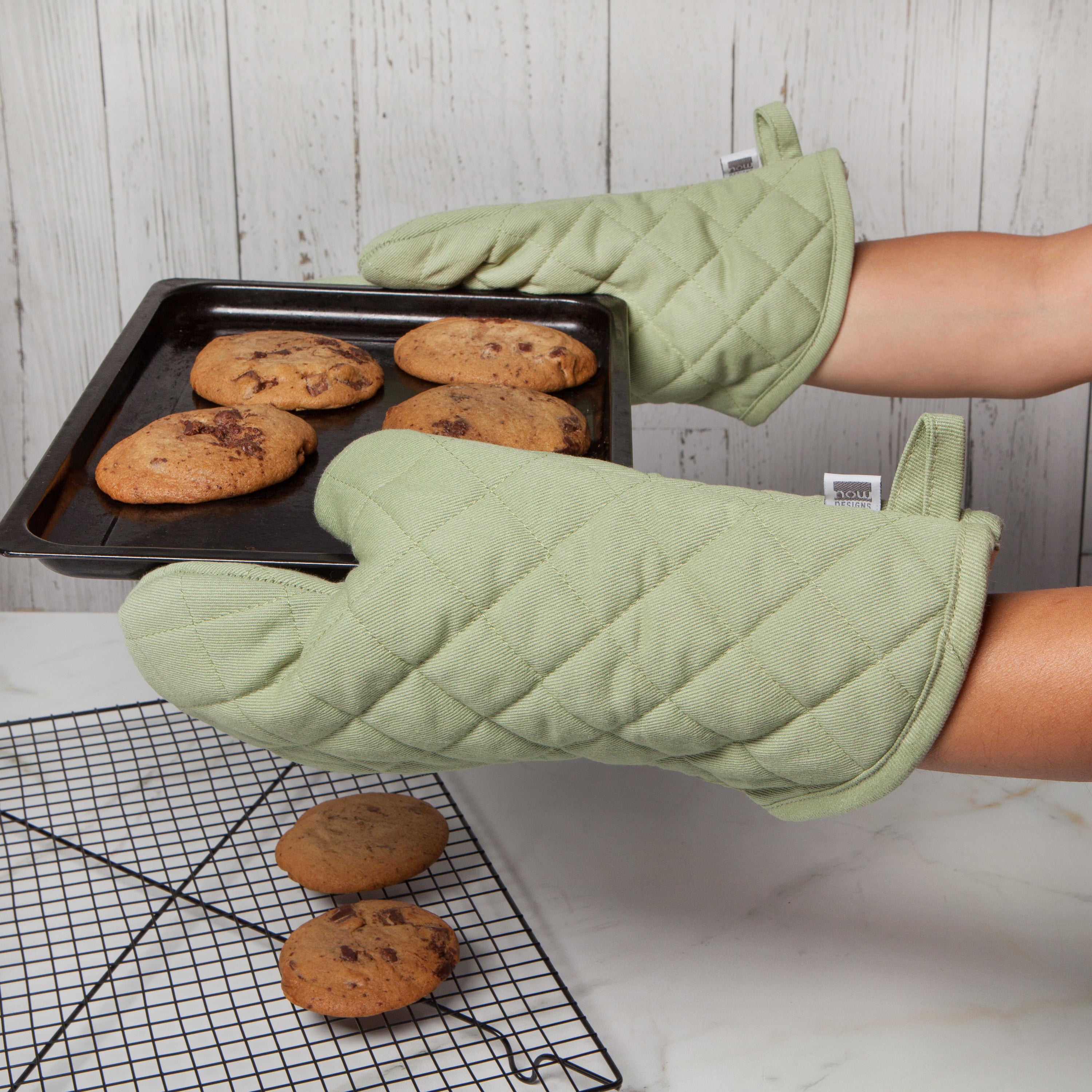 Sage Green - Superior Oven Mitt by Now Designs®