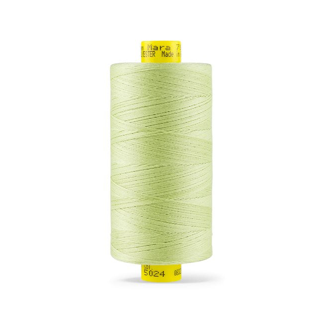 Gütermann Mara 70 -- Color # 5024 --- All Purpose, 100% Polyester Sewing Thread -- Tex 40 --- 765 yards