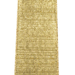 Load image into Gallery viewer, Outdoor Ribbon -- Gold Color -- Metallic Reflection Value Wire Edge -- Various Sizes
