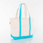 Load image into Gallery viewer, Classic Tote – Various Sizes – Turquoise
