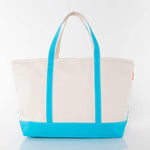 Load image into Gallery viewer, Classic Tote – Various Sizes – Turquoise
