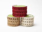 Load image into Gallery viewer, Open Weave Burlap Net Ribbon with Wired Edge -- Various Colors --- 2.5 in x 9 yards
