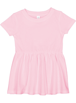 Load image into Gallery viewer, Infant Cotton Fine Jersey Dress ---(Sizes: 6M - 24M) --- Pink
